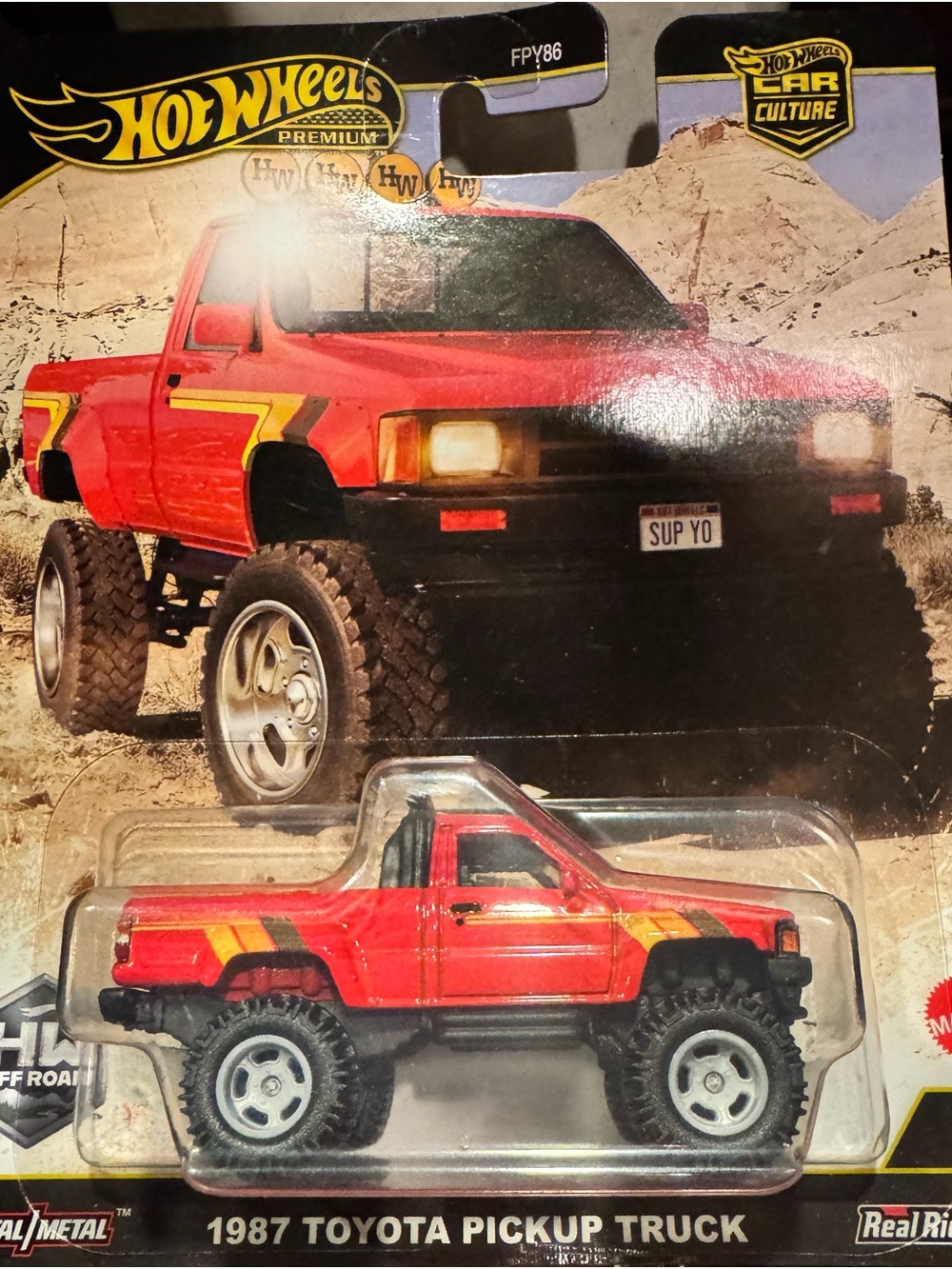 1987 Toyota Pickup Truck - Red